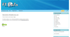 Desktop Screenshot of elaulaenlinea.com
